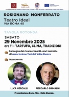 Il climatologo Luca Mercalli e il Magnifico Rettore Piercarlo Grimaldi